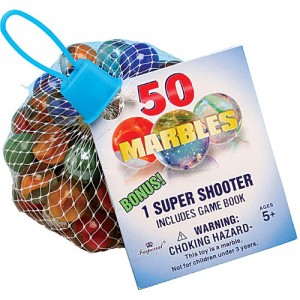 50 Marbles Plus 1 Super Shooter